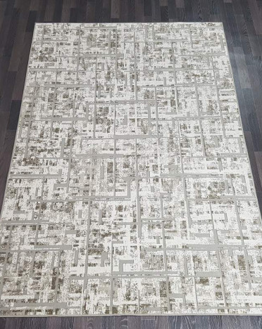 Ковер бельгийский 690215565 Fresco Palazzo (PP Heatset Высокоплотный, кремовый)