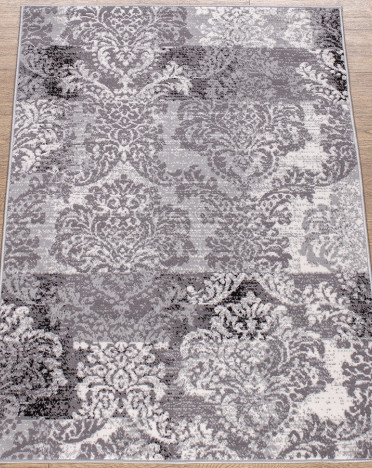 Ковер российский 15752-10764 Лайла де Люкс (Полипропилен, серый)