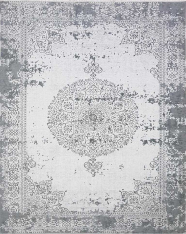 Ковер турецкий MK055 Turcia Qum (Полиэстер хит-сет, серый)