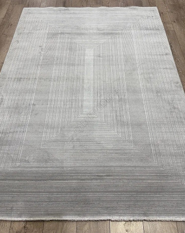 Ковер турецкий FH05B Elite Carpet MOOD (Акрил, Эвкалиптовый шелк, серый)