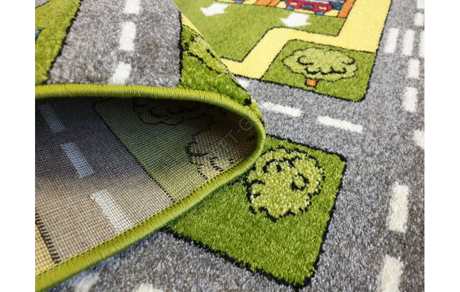 Детский ковер Фэнси ДИЗАЙН 20711 ЦВЕТ 22011 город с дорогами для машинок