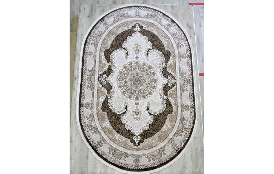 Ковер Avangard 36945A OVAL BROWN / BROWN