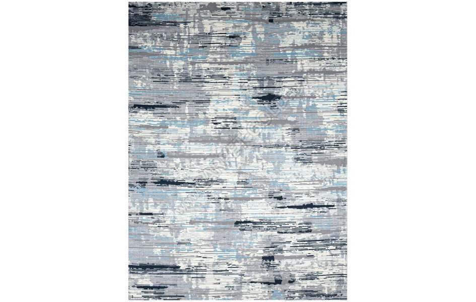 Ковер 50026A STAN L.GREY / BLUE CKM Kremlin