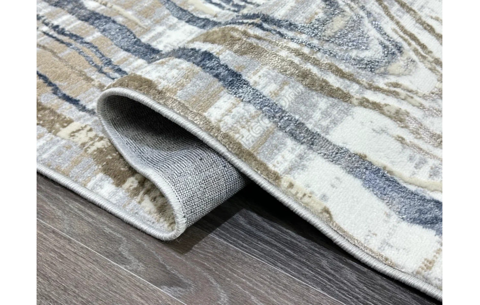 D065A_CREAM SHIRINK BLUE FDY Semnan