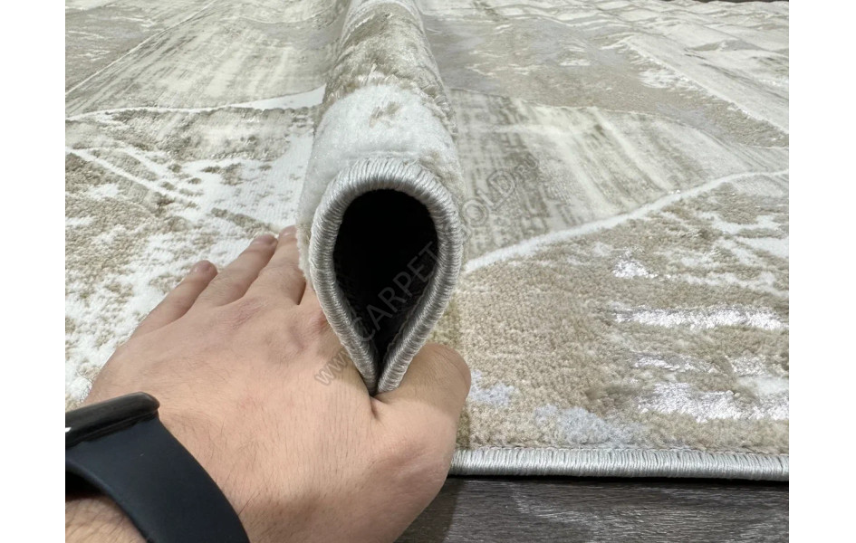 D067A_CREAM SHIRINK VIZON FDY Semnan