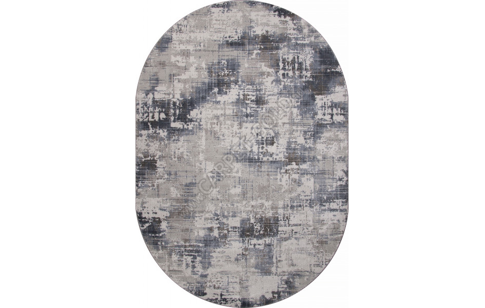 Ковер 04082T - BLUE / BLUE - Овал - коллекция ARMINA