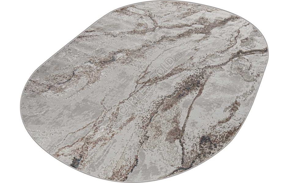 38552A OVAL GREY FLS / CREAM FLS Eliza