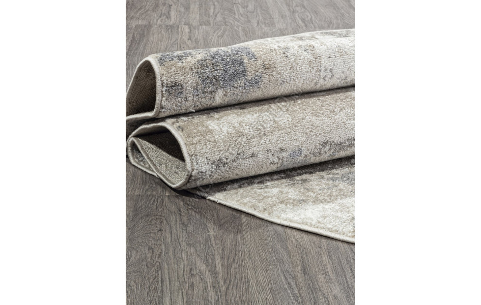 Ковер F156 - BEIGE - Овал - коллекция TORNADO