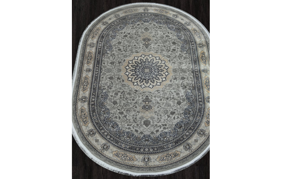 Ковер 752143 - 000 - Овал - коллекция KASHAN