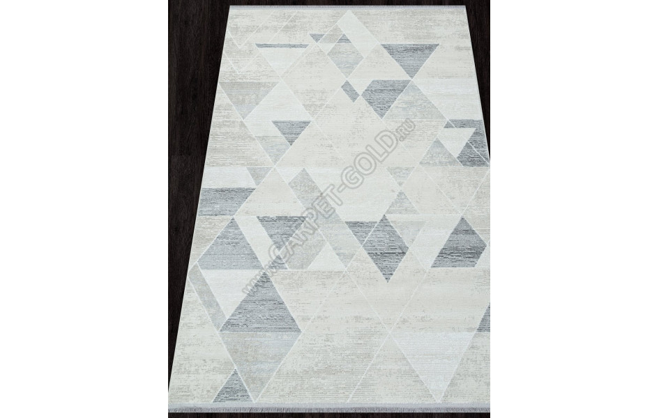 Ковер 26224C - CREAM / GREY - Прямоугольник - коллекция RUBI