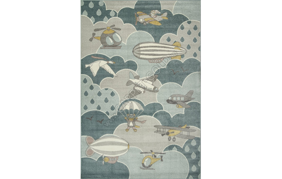 Ковер C225 - MULTICOLOR - Прямоугольник - коллекция IZUMRUD