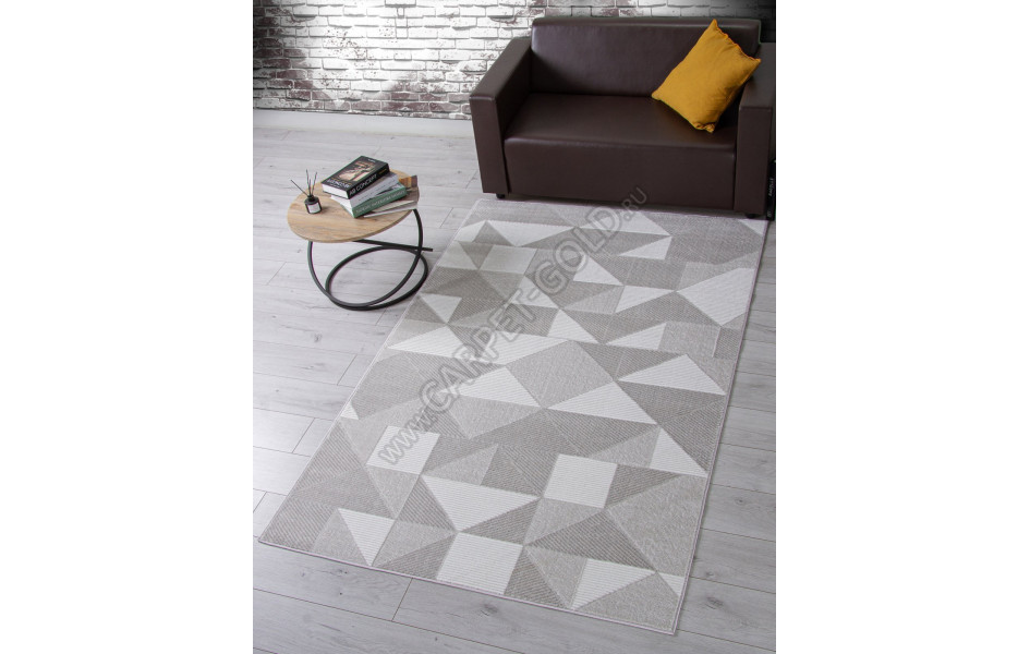 Ковер F603 - GRAY - Прямоугольник - коллекция OSTIN